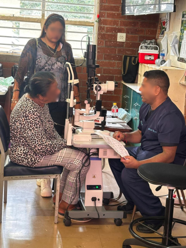 Optometry consultation